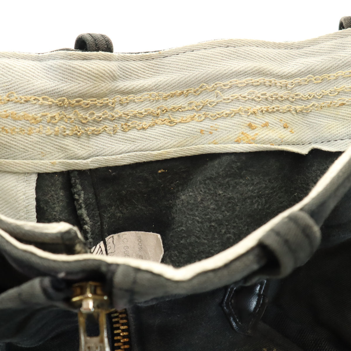 EIKO エイコ 80s 90s オールド ユーロワーク ロガー カーゴパンツ 50 チャコールブラック ワーク メンズ