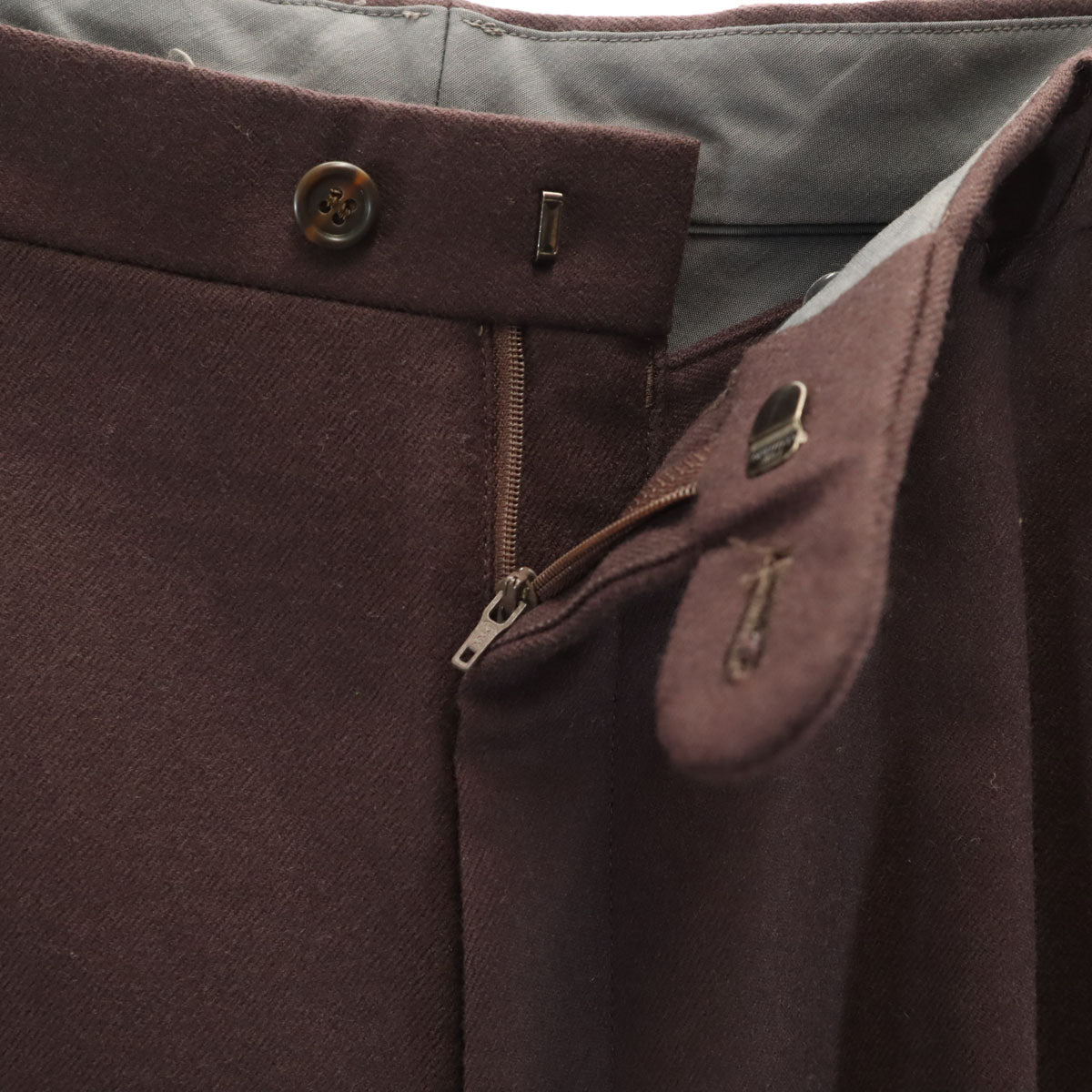 Christian Dior MONSIEUR クリスチャンディオール ムッシュ 90s オールド スラックスパンツ 88 ダークブラウン メンズ