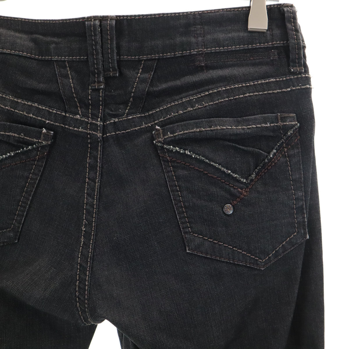 MARITHE + FRANCOIS GIRBAUD マリテフランソワジルボー デニムパンツ グレー ジーパン レディース