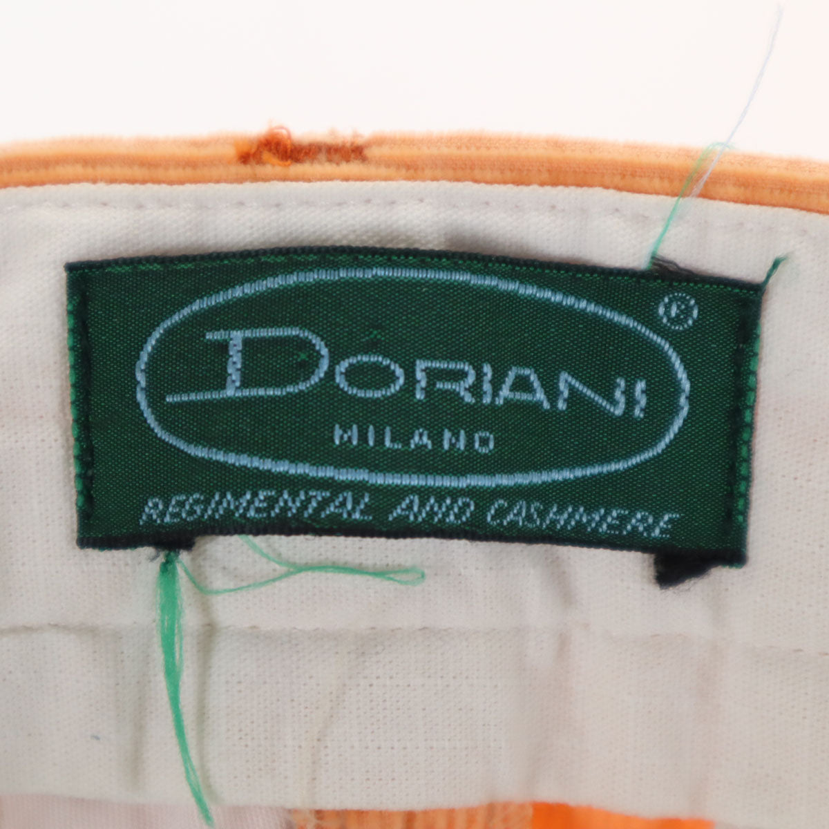 INCOTEX インコテックス DORIANI タック コーデュロイパンツ 52 オレンジ系 メンズ