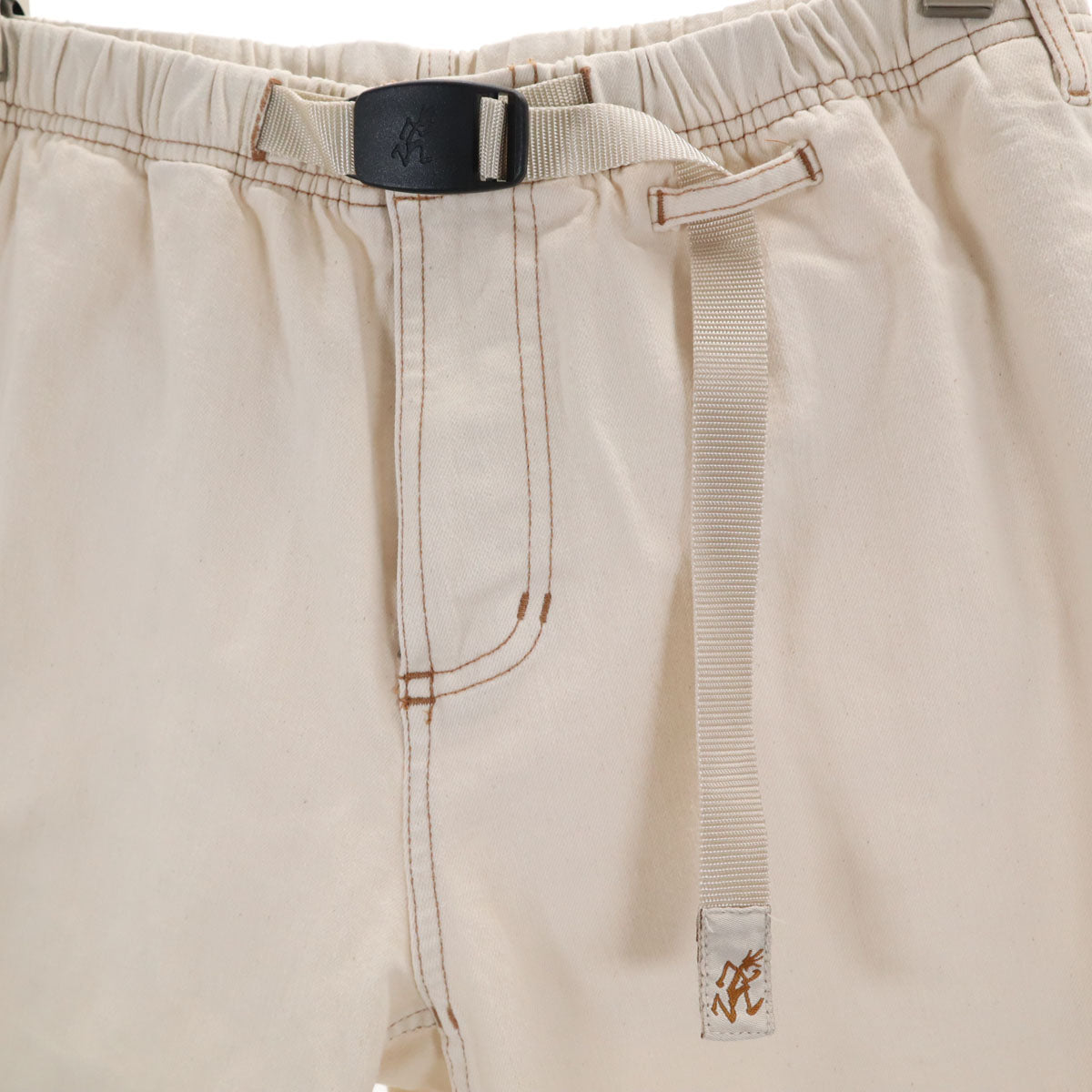 Gramicci グラミチ ストレッチ クライミングパンツ M オフホワイト系 メンズ
