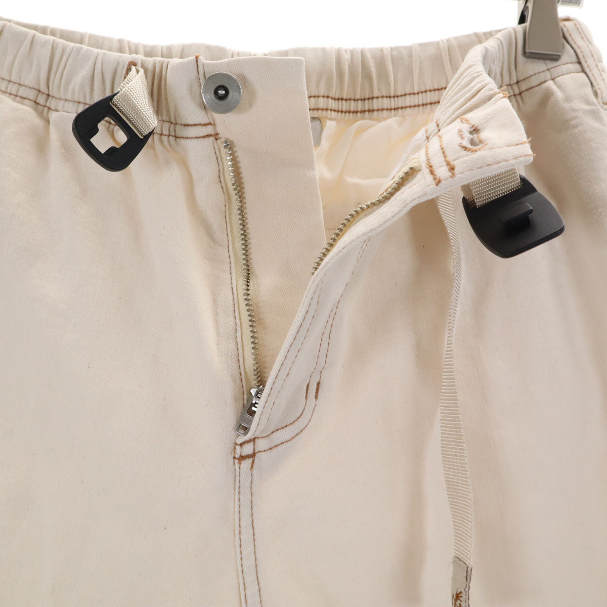 Gramicci グラミチ ストレッチ クライミングパンツ M オフホワイト系 メンズ