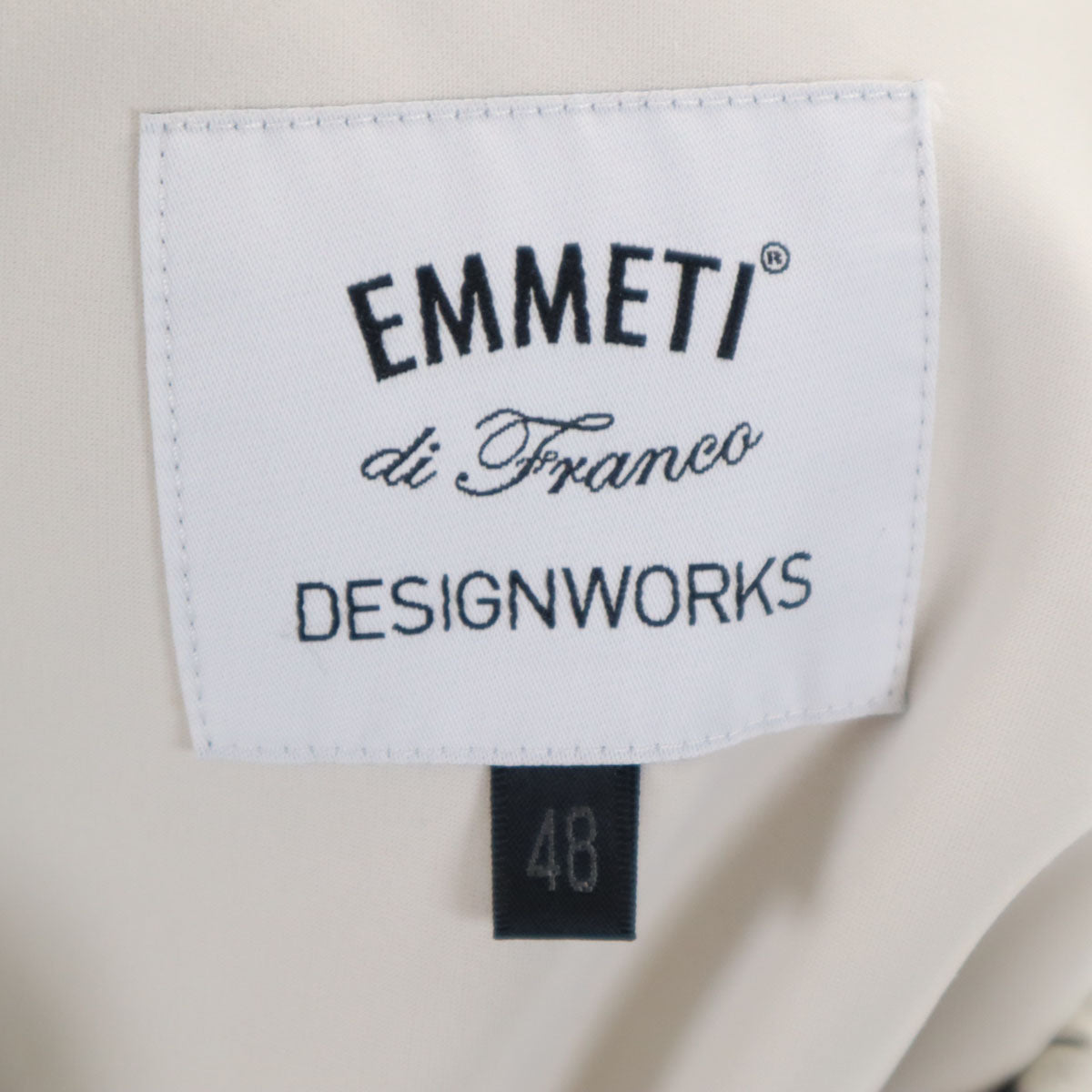 EMMETI エンメティ DESIGNWORKS. ジョガーパンツ 48 ホワイト系 メンズ