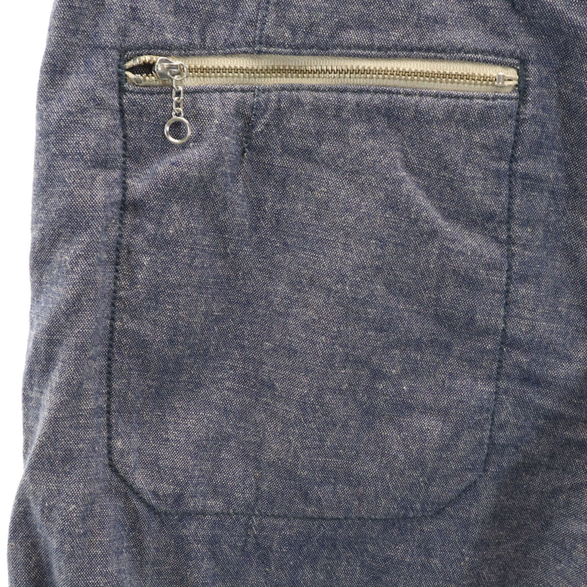 SPELL BOUND スペルバウンド リネンブレンド 日本製 パンツ W32 ネイビー系 メンズ