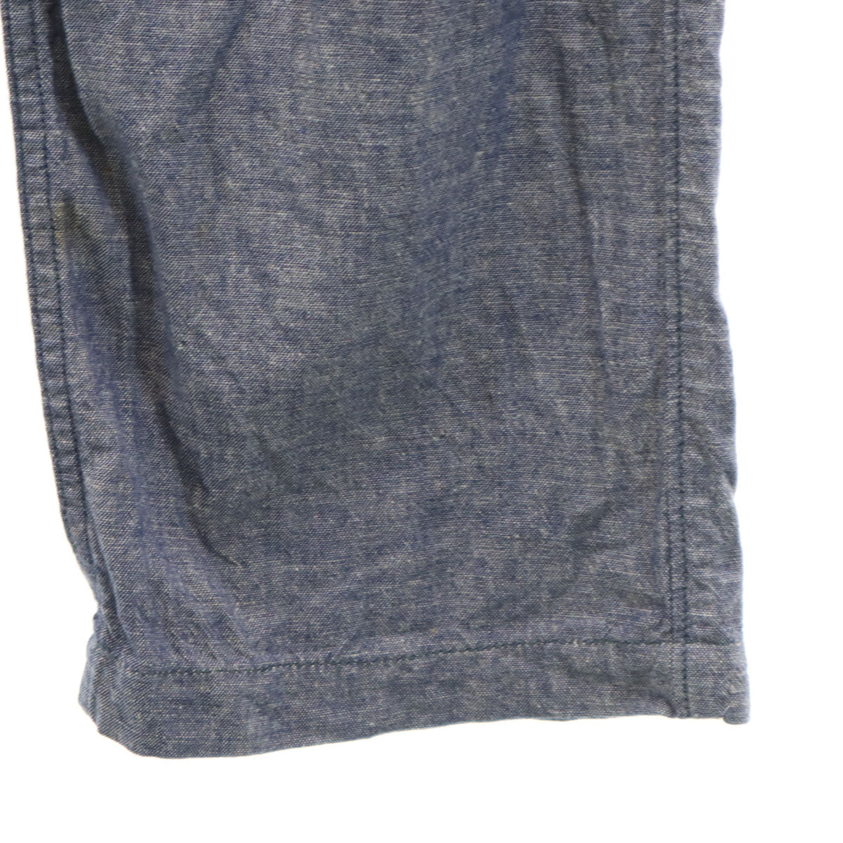 SPELL BOUND スペルバウンド リネンブレンド 日本製 パンツ W32 ネイビー系 メンズ