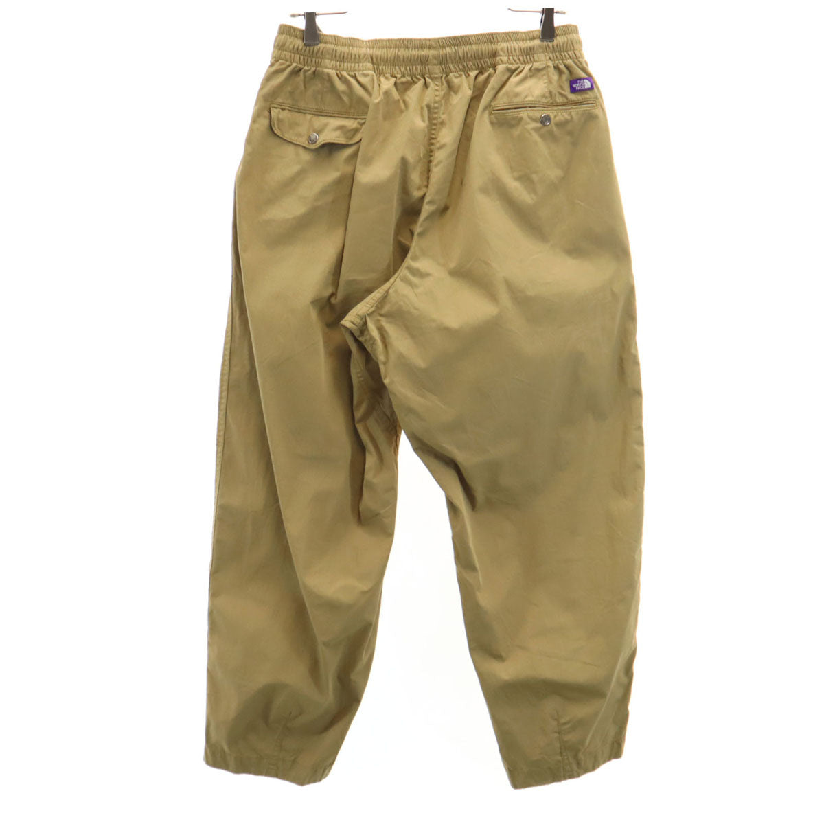 THE NORTH FACE ノースフェイス パープルレーベル リップストップ シャーリングウエスト パンツ W32 ベージュ NT5951N アウトドア メンズ