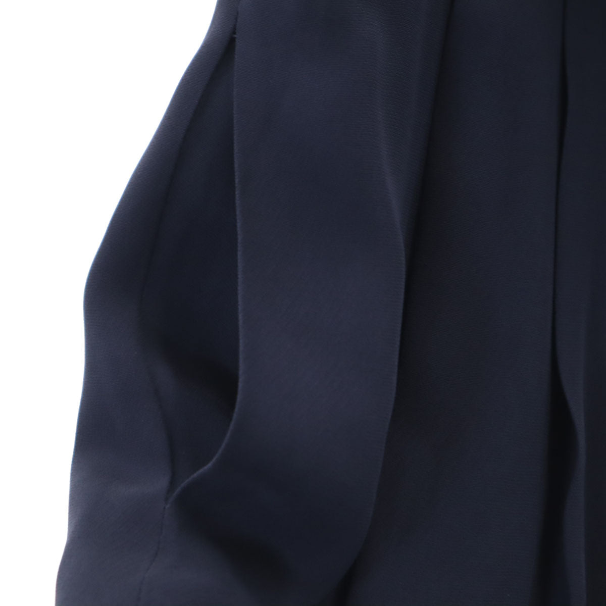 Christian Dior BOUTIQUE クリスチャンディオール ブティック 90s フランス製 オールド ハイウエスト ワイドパンツ 34 ネイビー レディース