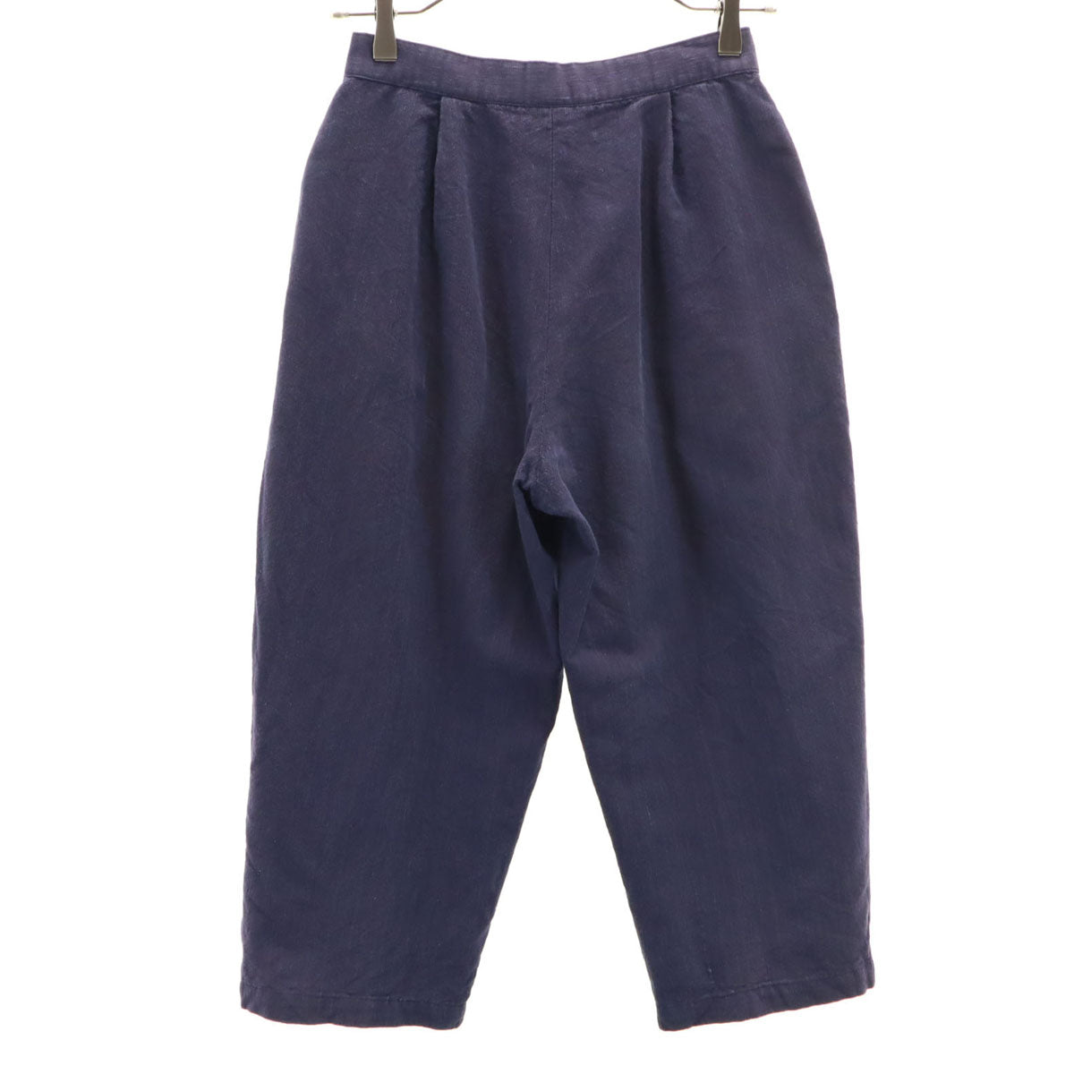 ISSEY MIYAKE イッセイミヤケ 70s 初期タグ クロップドパンツ パープル レディース