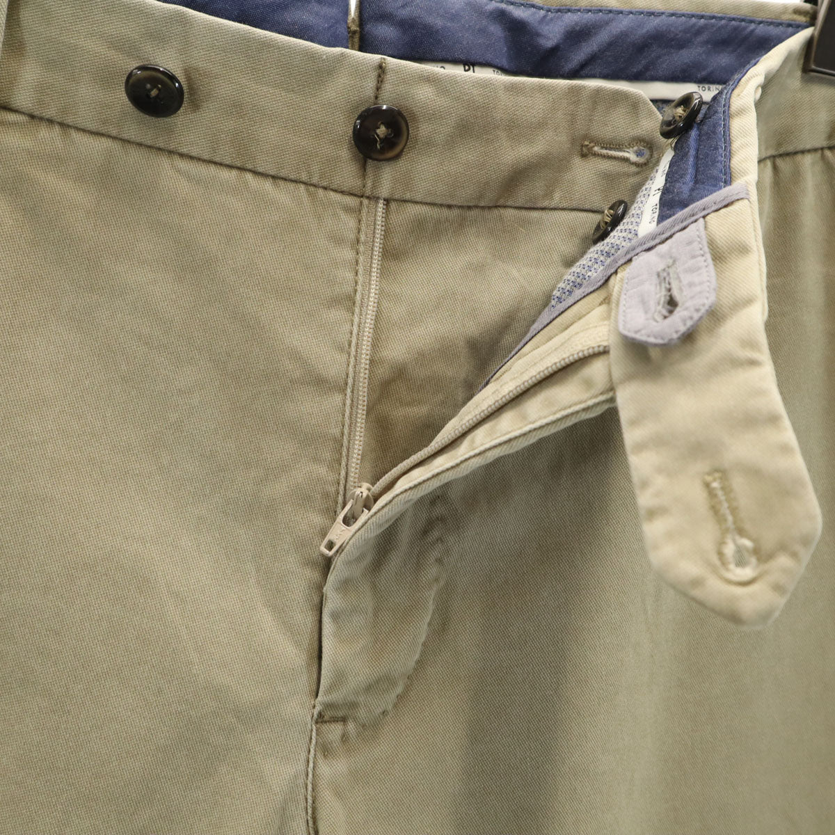 PT TORINO ピーティートリノ モールスキン パンツ 52 ベージュ EVO FIT メンズ
