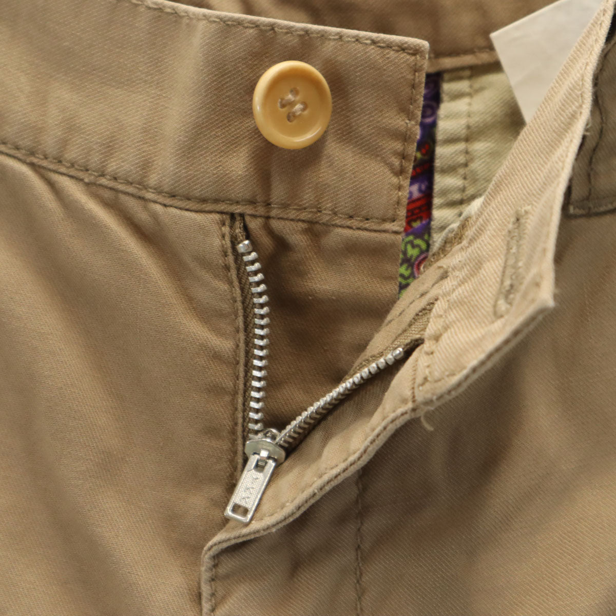 COMME des GARCONS HOMME コムデギャルソンオム 2005年 日本製 ロングパンツ S ベージュブラウン メンズ