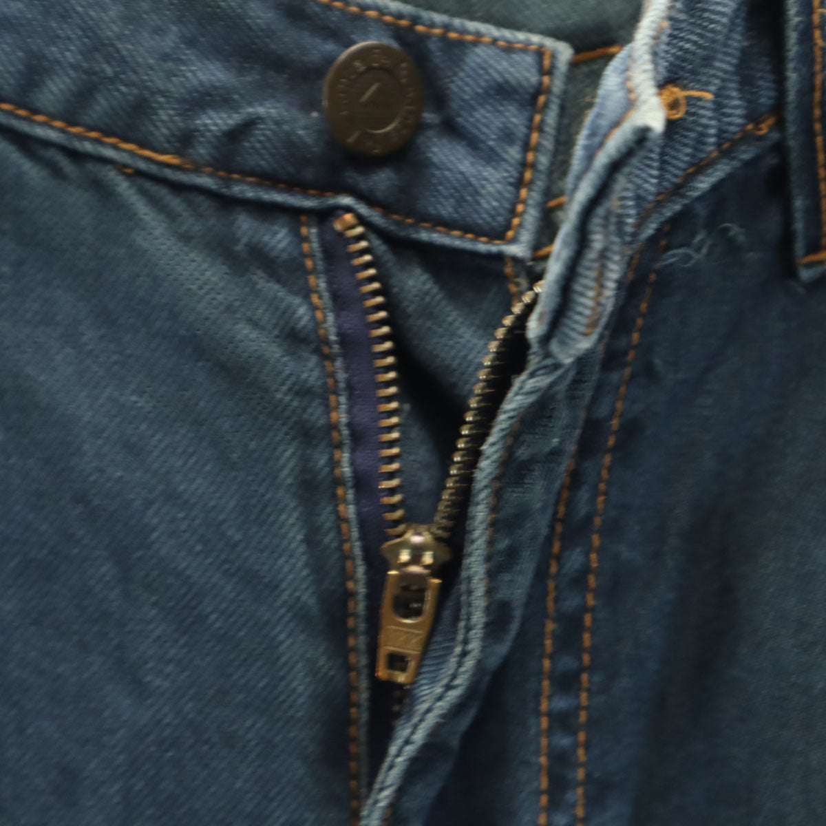 santa fe サンタフェ 日本製 インディゴ染め ロングパンツ インディゴブルー メンズ