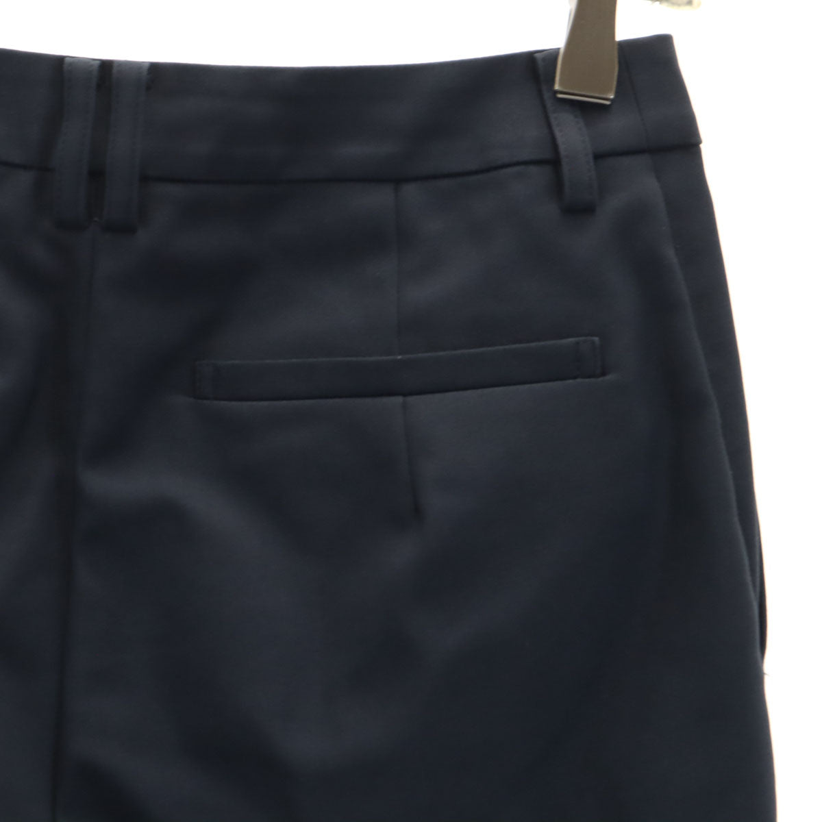 Mackintosh マッキントッシュ ロングパンツ 36 ネイビー ストレッチ レディース