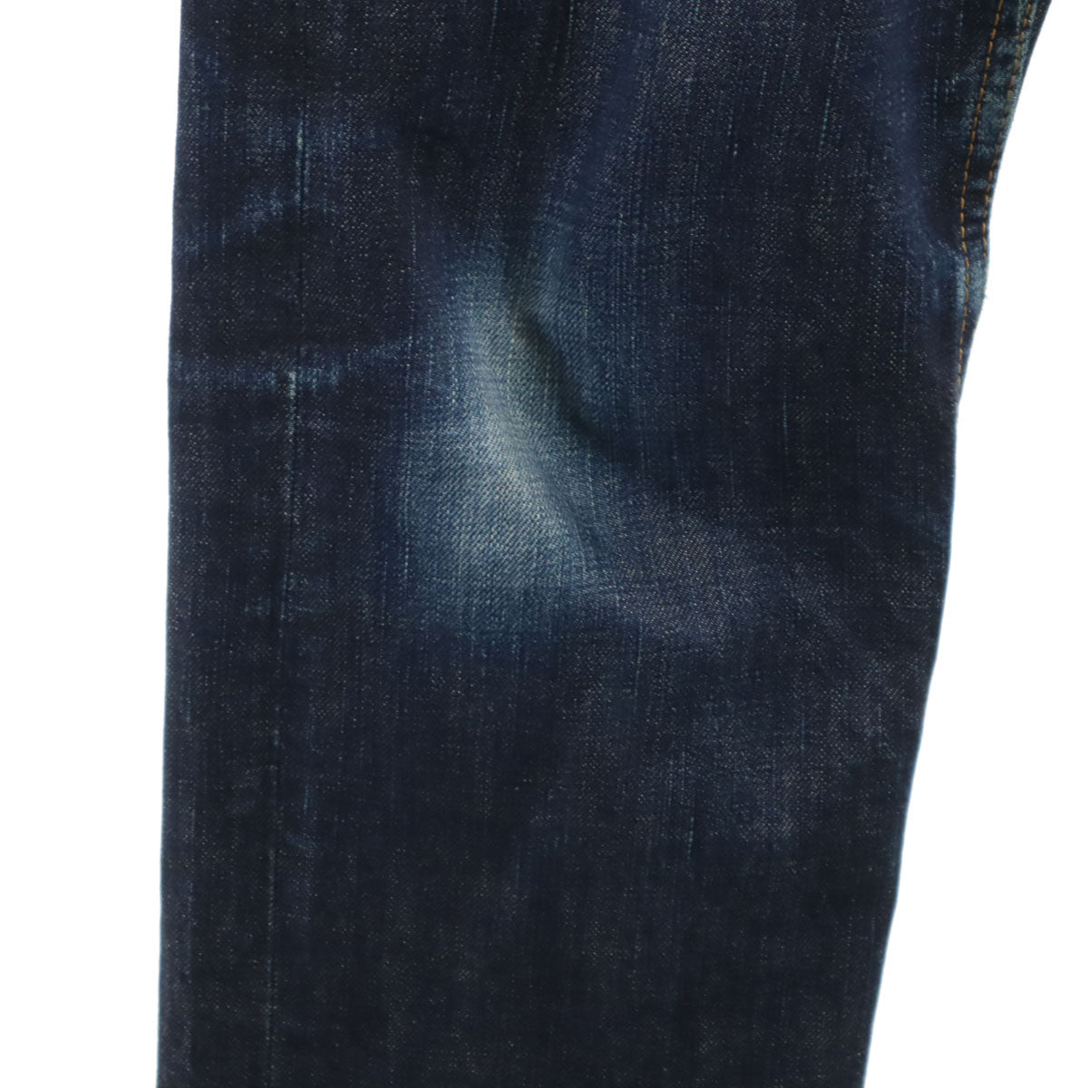 BURGUS PLUS バーガスプラス 日本製 ブッシュ デニムパンツ M ネイビー メンズ