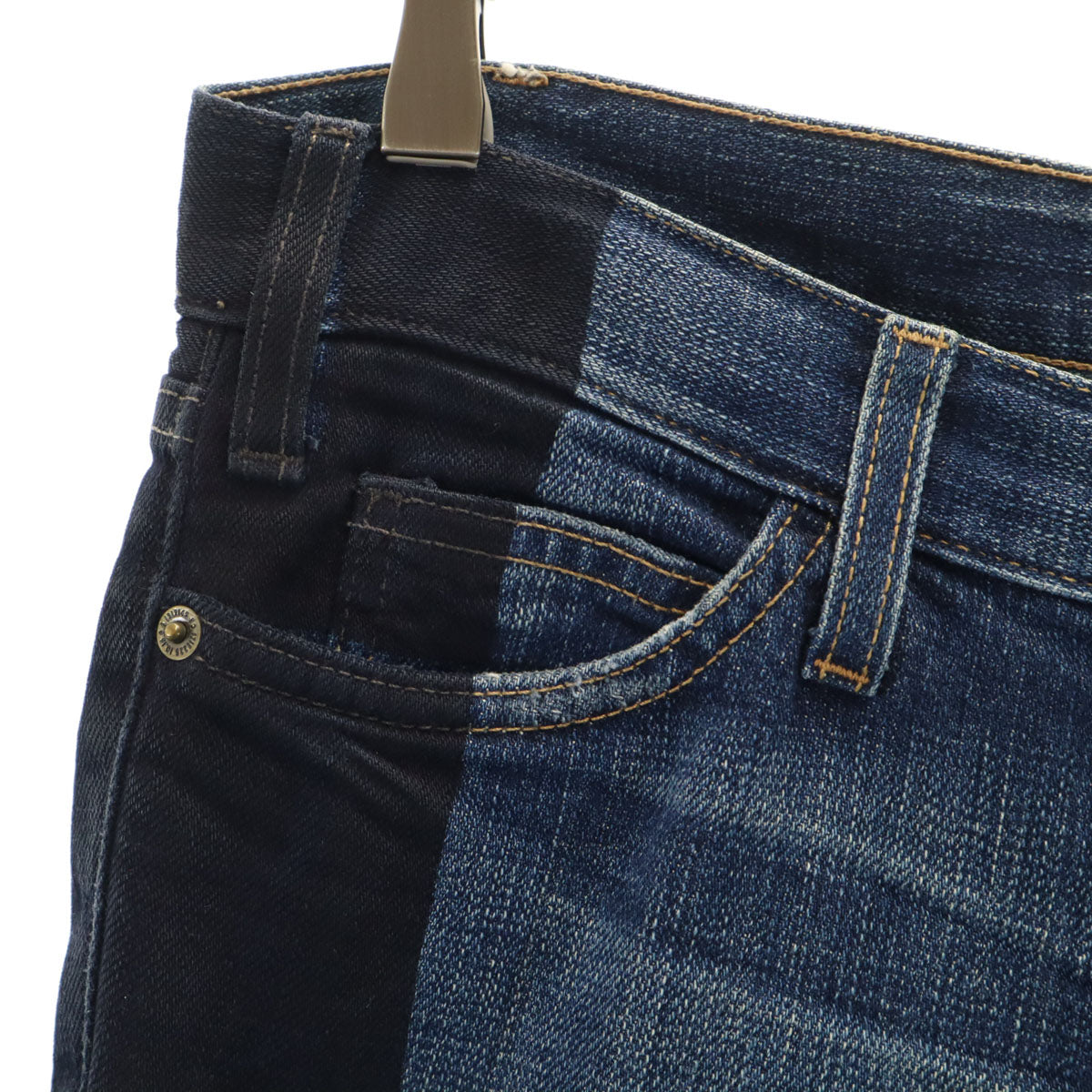 MARNI マルニ CURRENT ELLIOTT カレントエリオット コラボ USA製 デニムパンツ W26 ネイビー系 レディース
