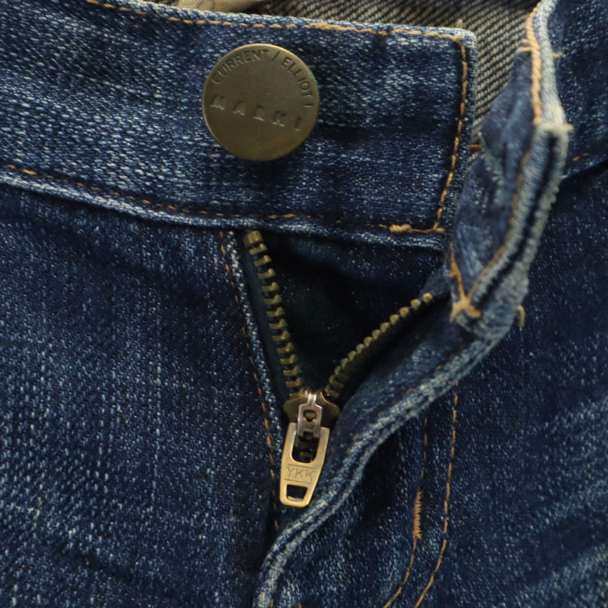 MARNI マルニ CURRENT ELLIOTT カレントエリオット コラボ USA製 デニムパンツ W26 ネイビー系 レディース