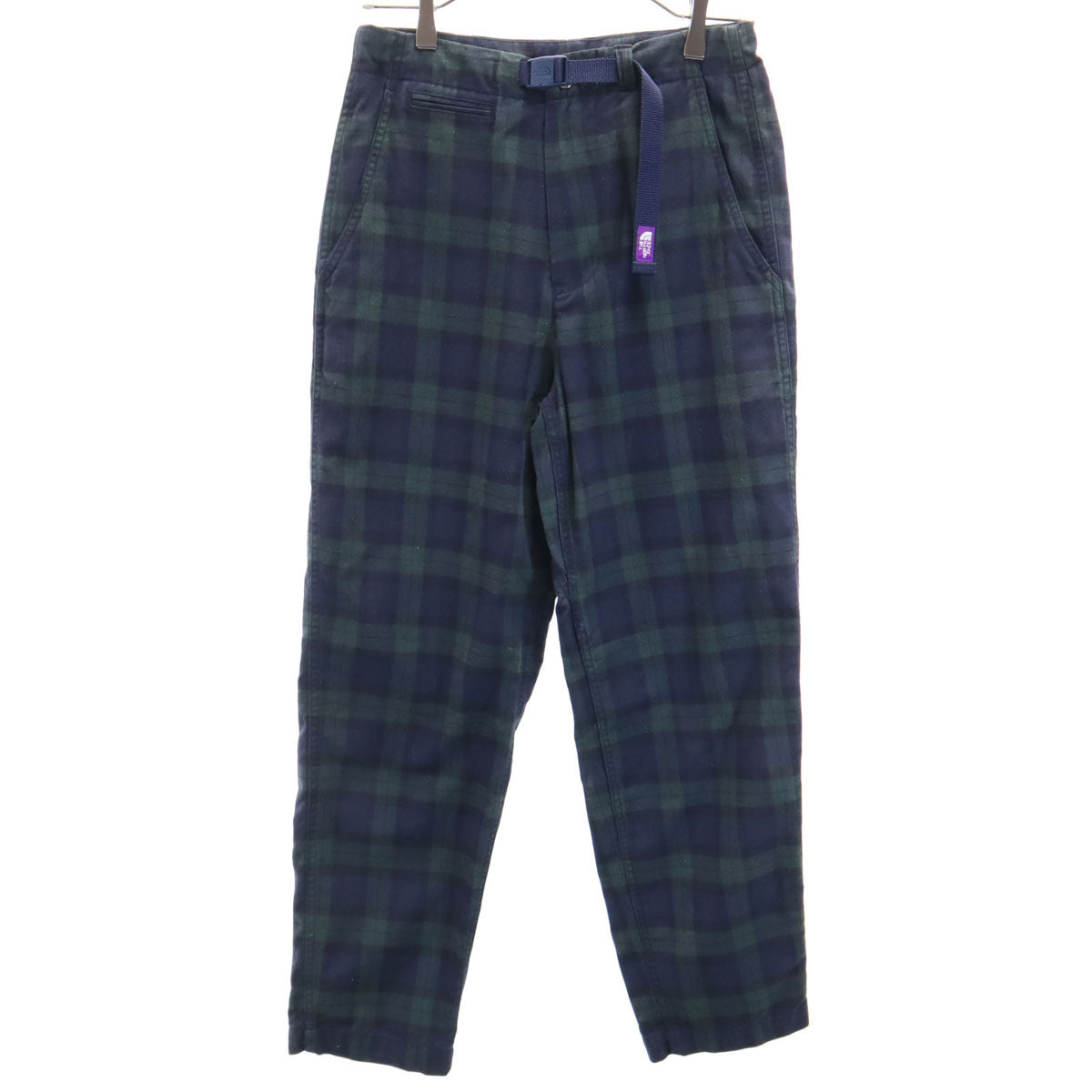 THE NORTH FACE ザノースフェイス パープルレーベル チェック柄 フィルド パンツ WS グリーン系 アウトドア NT5254N メンズ