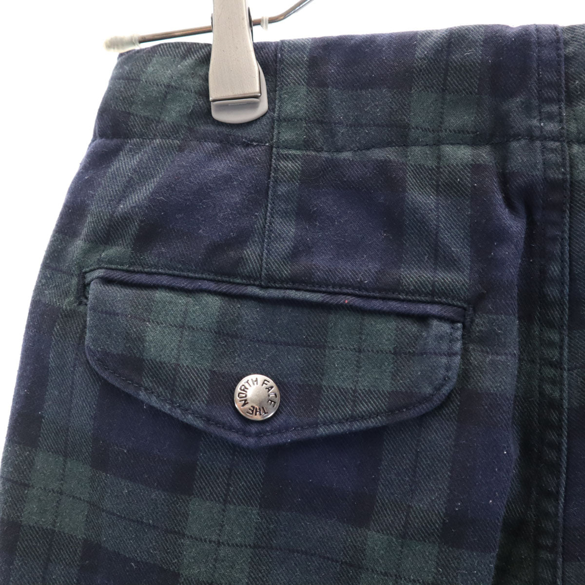 THE NORTH FACE ザノースフェイス パープルレーベル チェック柄 フィルド パンツ WS グリーン系 アウトドア NT5254N メンズ