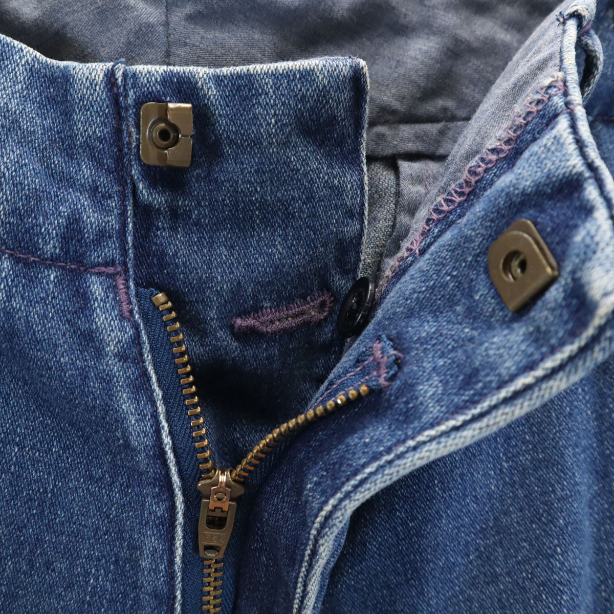 nanamica ナナミカ 日本製 ワイドデニムパンツ w32 インディゴ ジーンズ メンズ