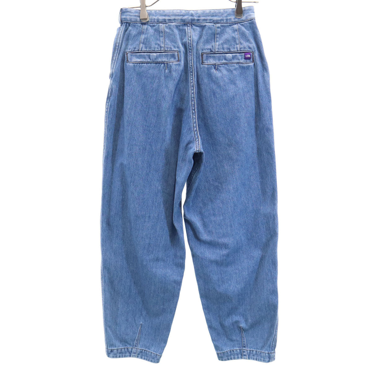 THE NORTH FACE ザノースフェイス パープルレーベル ワイドデニムパンツ WS ブルー系 ジーンズ アウトドア N25SC108 メンズ