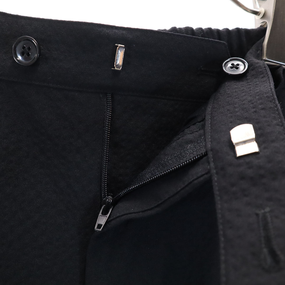 LARDINI ラルディーニ イタリア製 ロングパンツ 46 ブラック メンズ