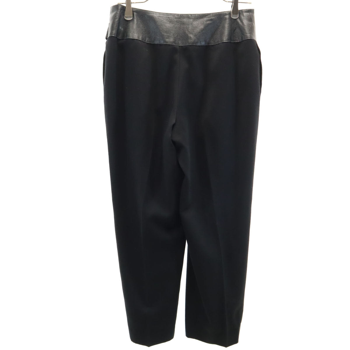 Christian Dior クリスチャンディオール 90s オールド タック ウールパンツ L ブラック系 レディース