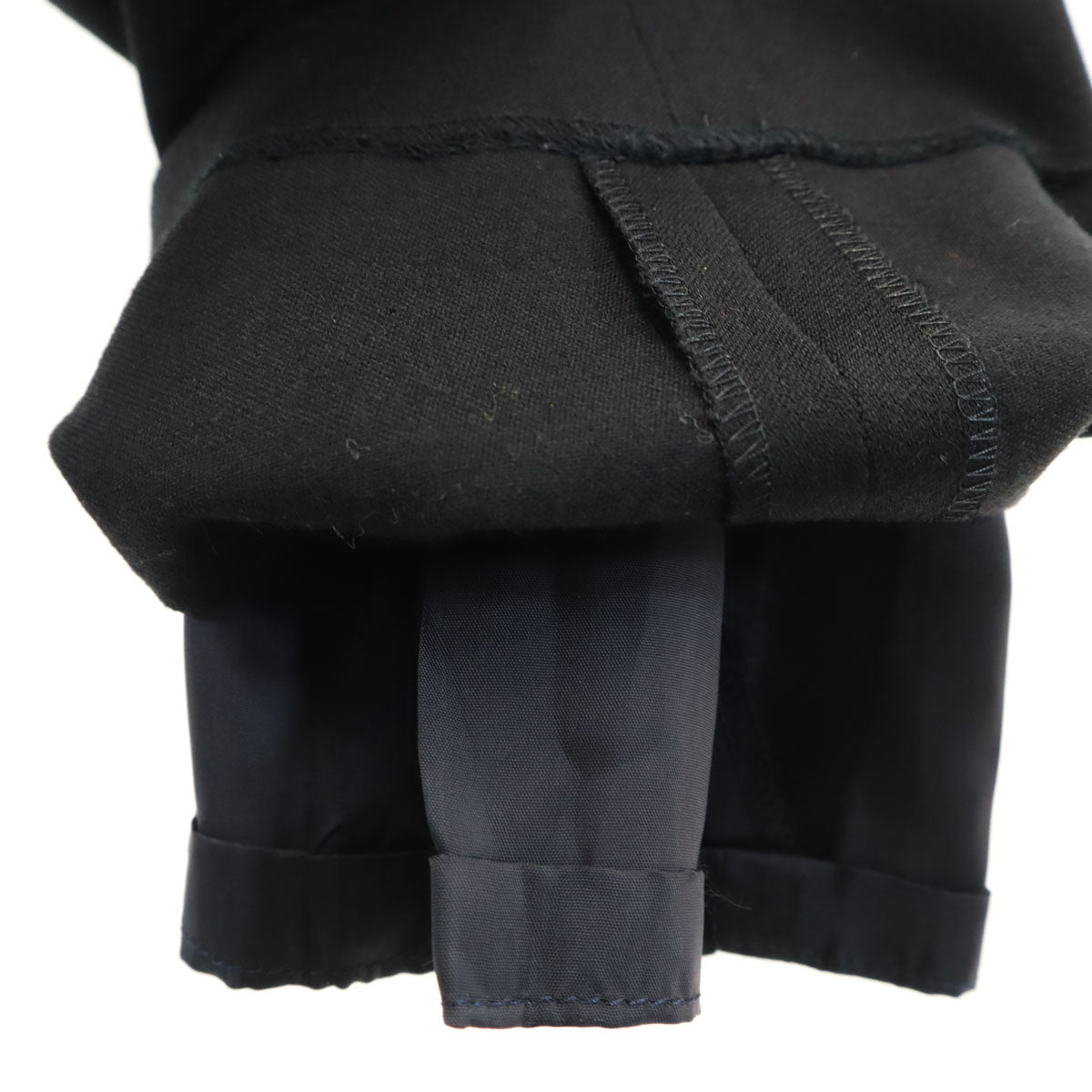 Christian Dior クリスチャンディオール 90s オールド タック ウールパンツ L ブラック系 レディース