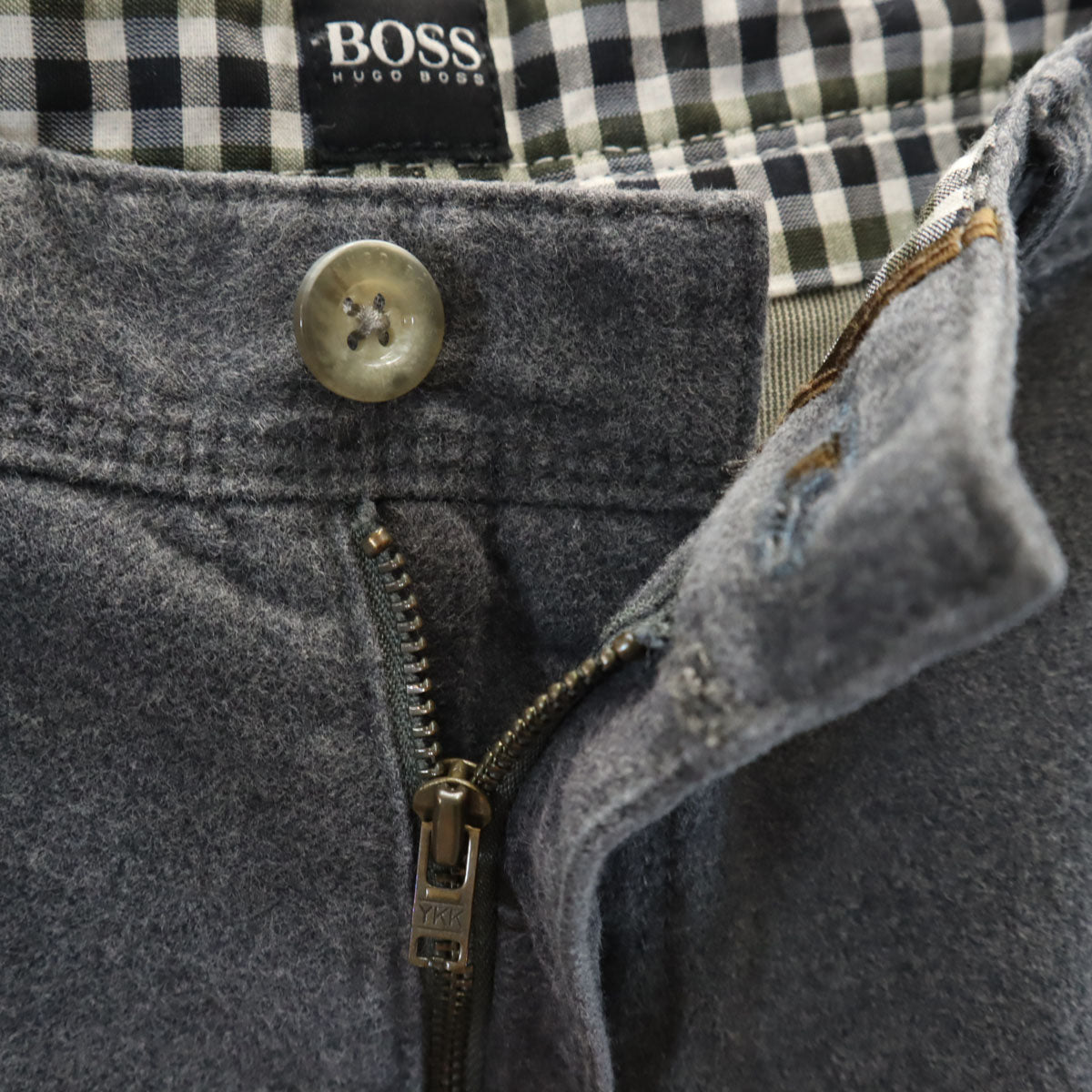 BOSS ボス カーゴパンツ 46 グレー系 REGULAR FIT メンズ