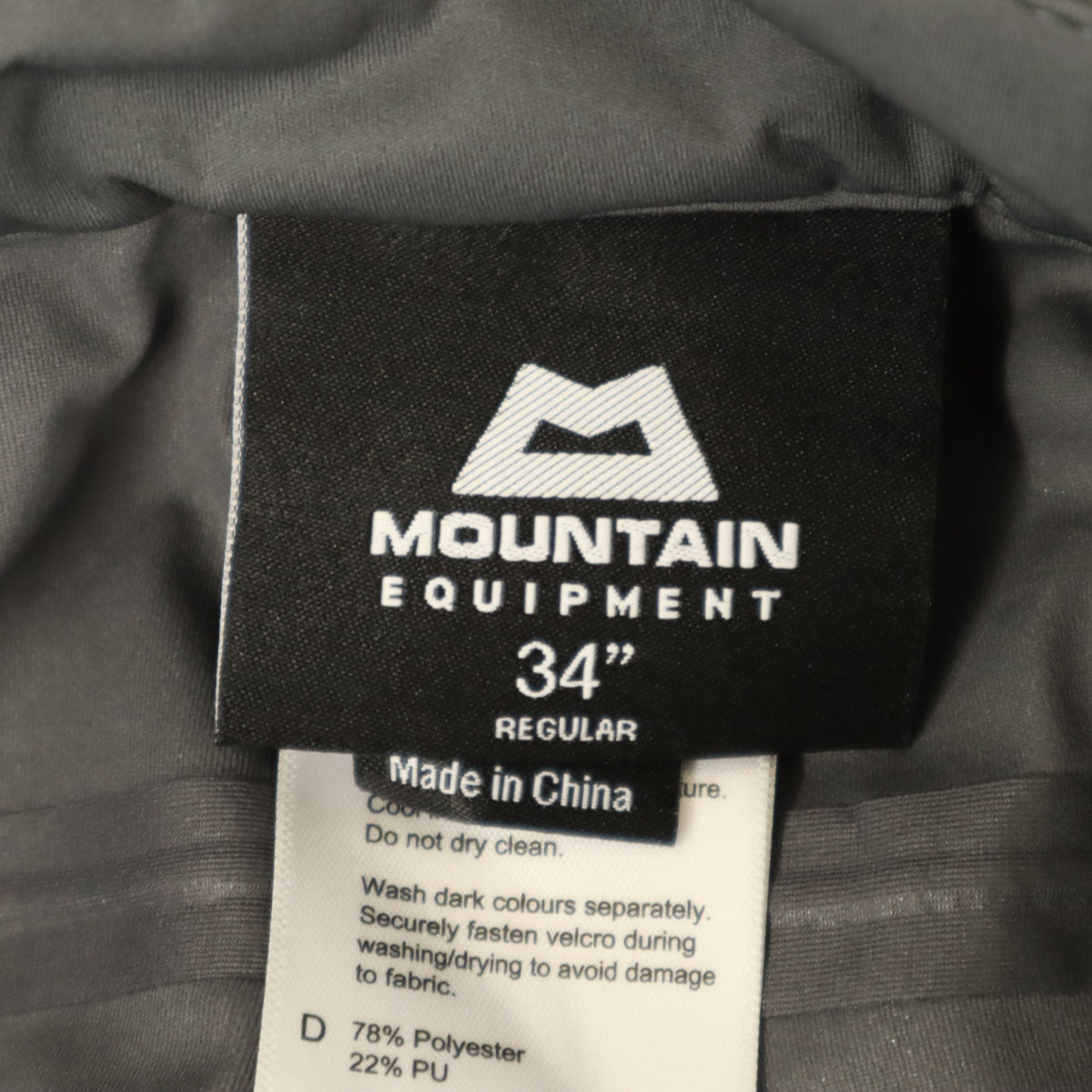 MOUNTAIN EQUIPMENT マウンテンイクイップメント クライミングパンツ w34 グレー系 メンズ