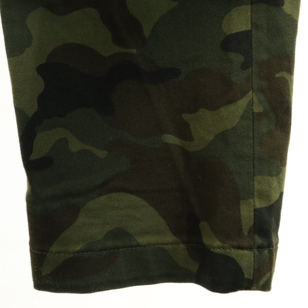 BLACK LABEL CRESTBRIDGE ブラックレーベルクレストブリッジ 迷彩柄 ストレッチ ストレートパンツ 79 カーキ系 三陽商会 メンズ