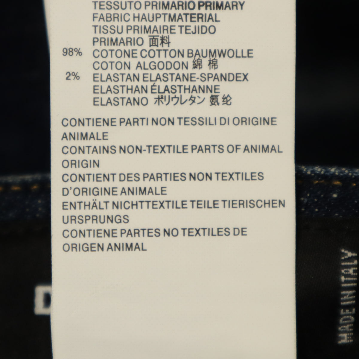 DSQUARED2 ディースクエアード イタリア製 デニムパンツ w31 インディゴ ジーンズ メンズ