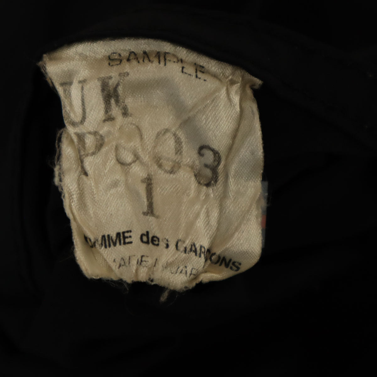 JUNYA WATANABE COMME des GARCONS MAN ジュンヤワタナベ コムデギャルソン マン 日本製 クロップドパンツ M ブラック メンズ