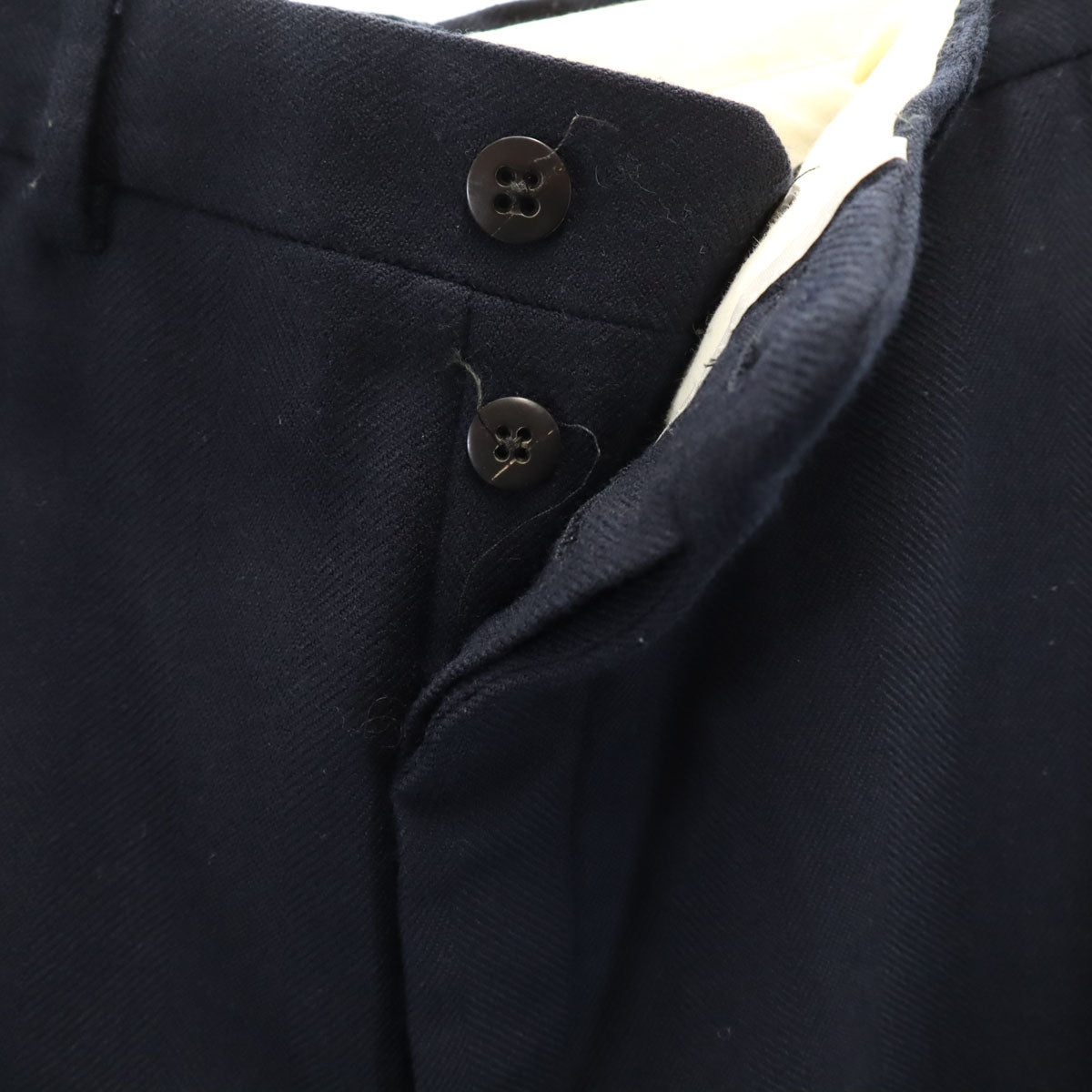 DOUBLE RL COMPANY RALPH LAUREN ダブル アールエル アンド カンパニー ラルフローレン イタリア製 ロングパンツ w30 ネイビー メンズ