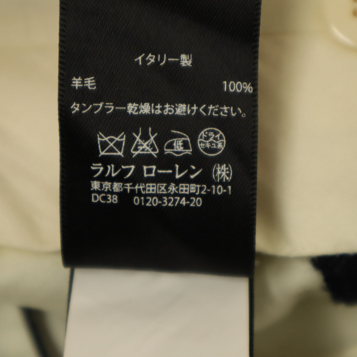 DOUBLE RL COMPANY RALPH LAUREN ダブル アールエル アンド カンパニー ラルフローレン イタリア製 ロングパンツ w30 ネイビー メンズ