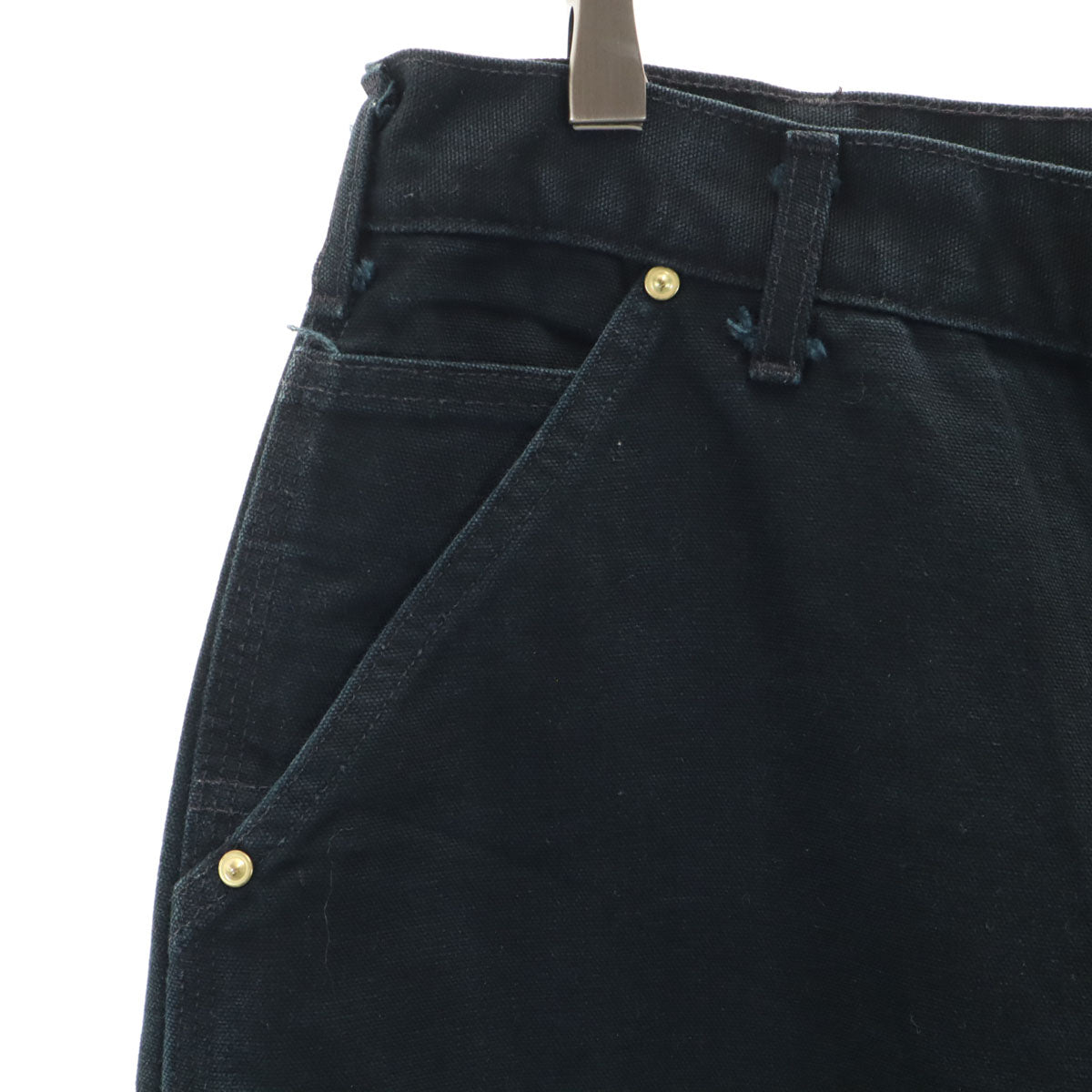 Carhartt カーハート USA製 ダブルニー ダック ワークパンツ ブラック メンズ