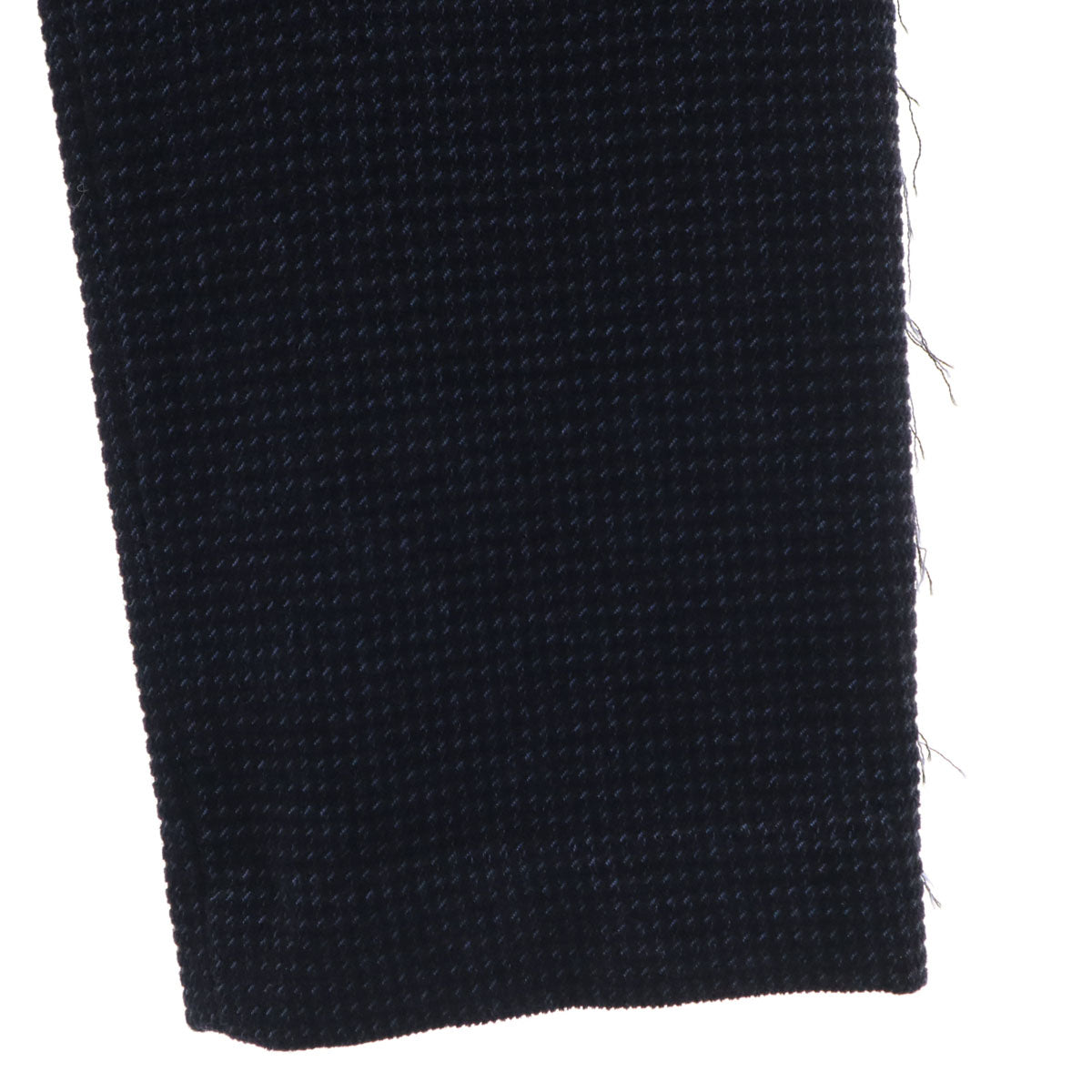 未使用 NAPE_ ネイプ 総柄 カットオフ加工 スラックスパンツ M-3 ネイビー メンズ