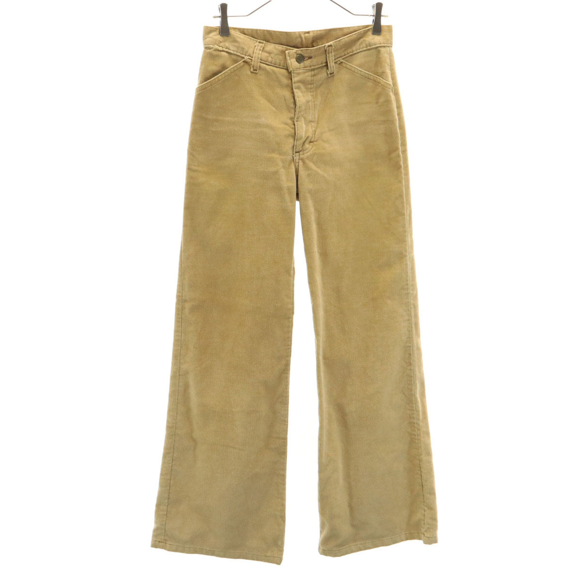 Lee リー 80s USA製 ヴィンテージ フレアパンツ W30 ベージュ メンズ