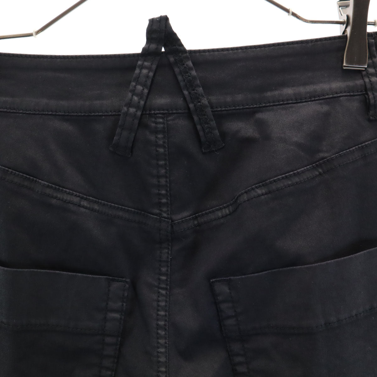 β ベータ テーパードパンツ 7 ブラック レディース