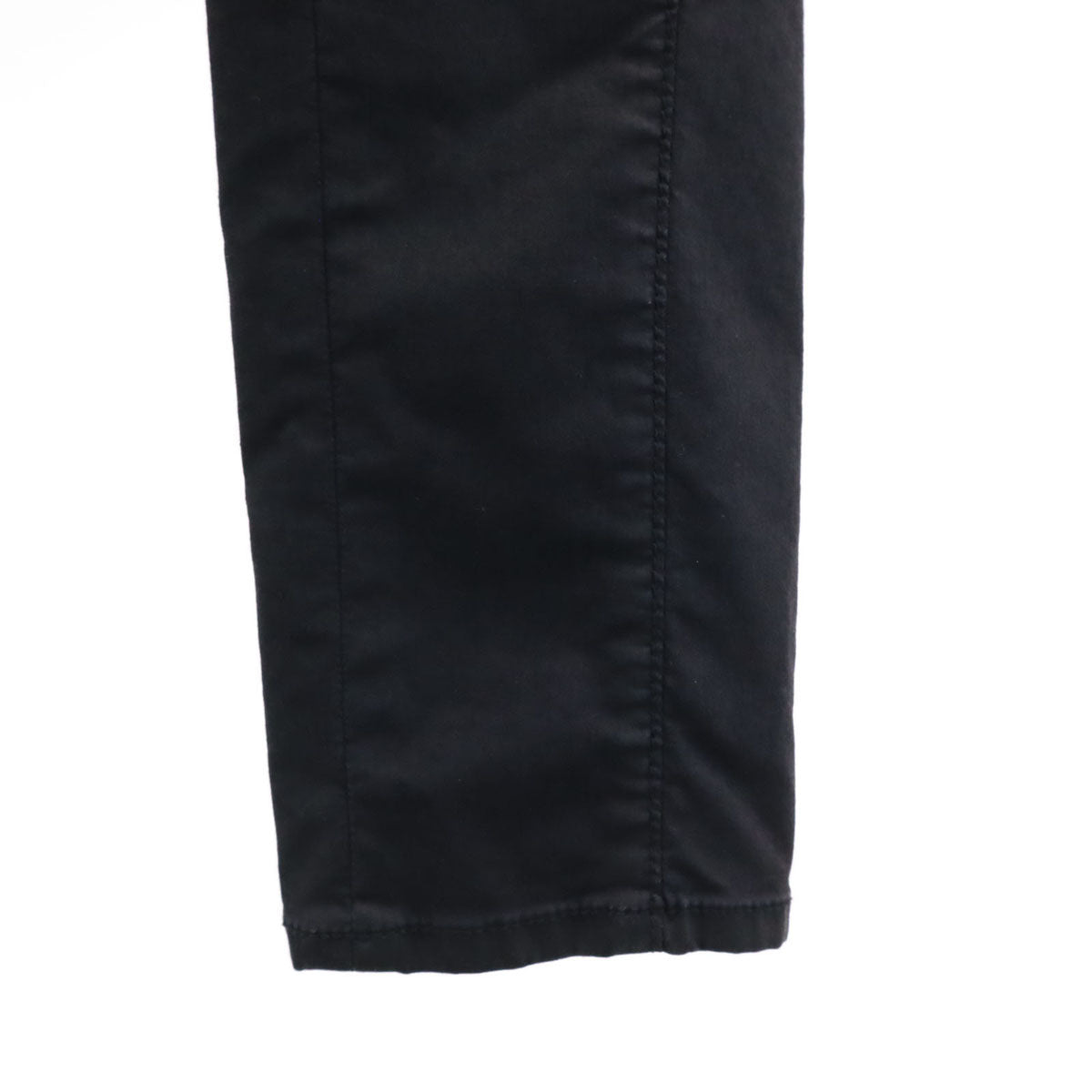 β ベータ テーパードパンツ 7 ブラック レディース