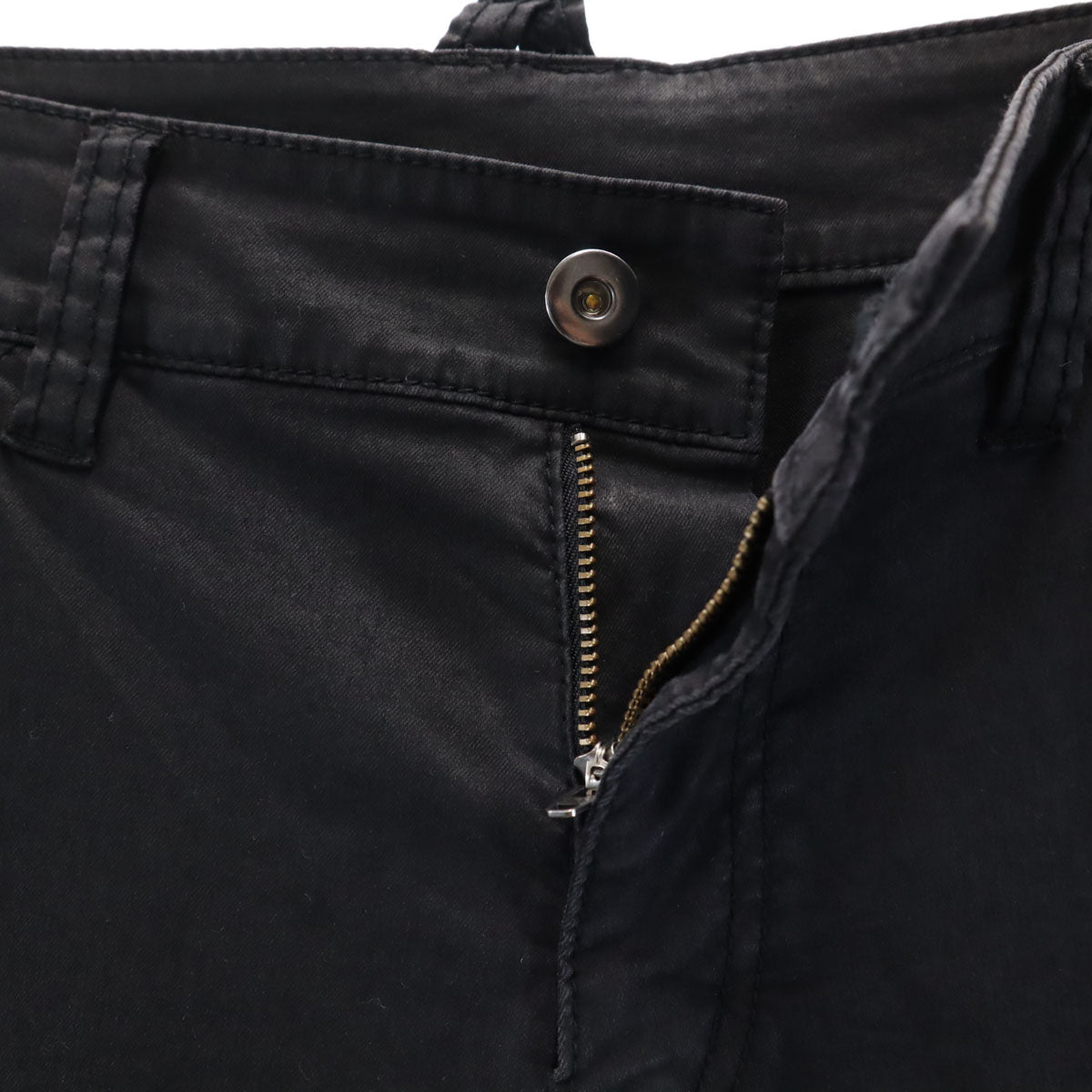 β ベータ テーパードパンツ 7 ブラック レディース