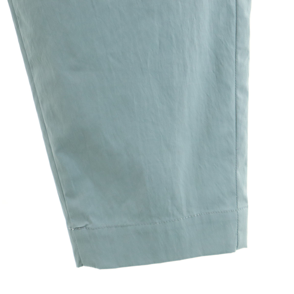 and wander アンドワンダー 日本製 ストレッチパンツ L ブルー系 アウトドア レディース