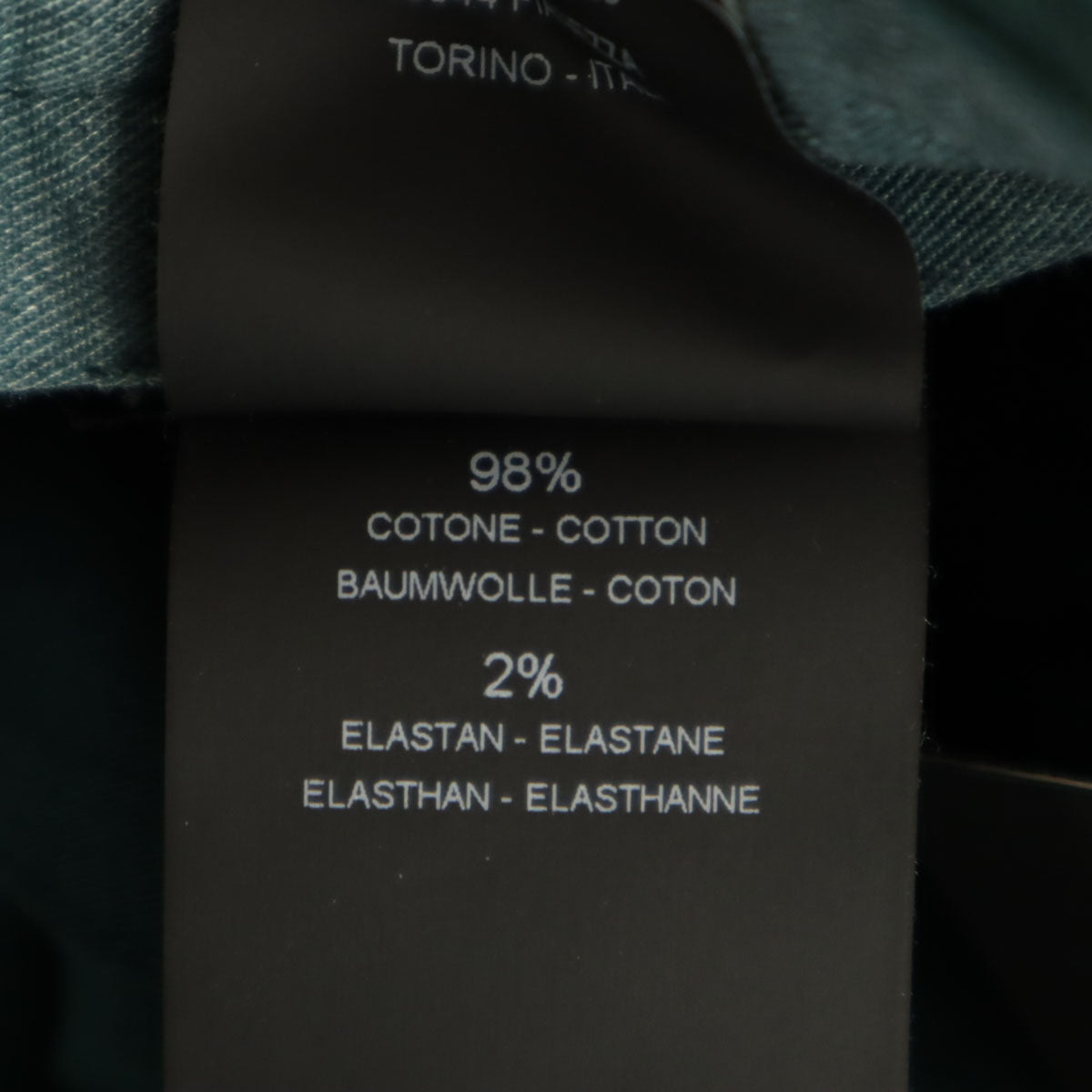 未使用 PT TORINO ピーティートリノ タック コーデュロイパンツ 46 グリーン系 メンズ