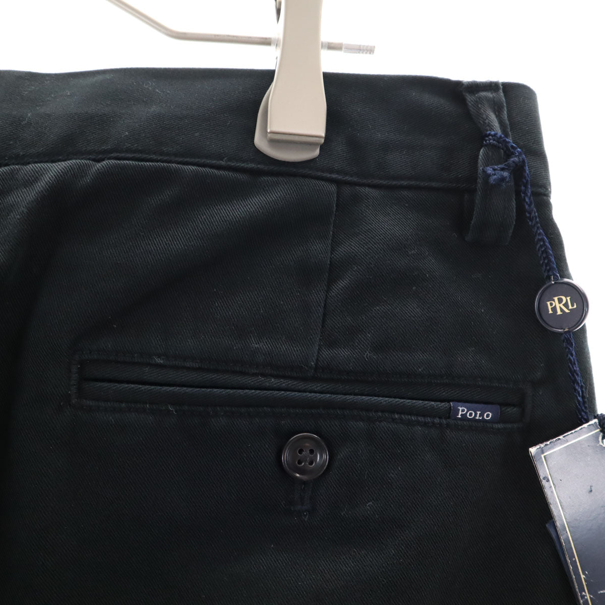 Polo by Ralph Lauren ポロバイラルフローレン 未使用 タック パンツ W32 ネイビー タグ付き メンズ
