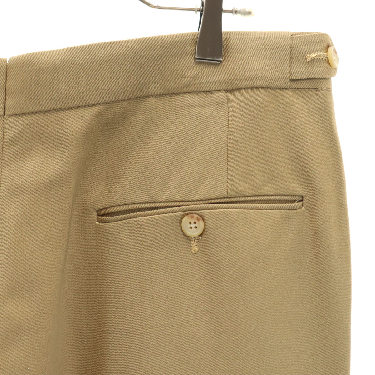 Polo by Ralph Lauren ポロバイラルフローレン 80s ヴィンテージ ロケットタロン スラックスパンツ ブラウン系 メンズ