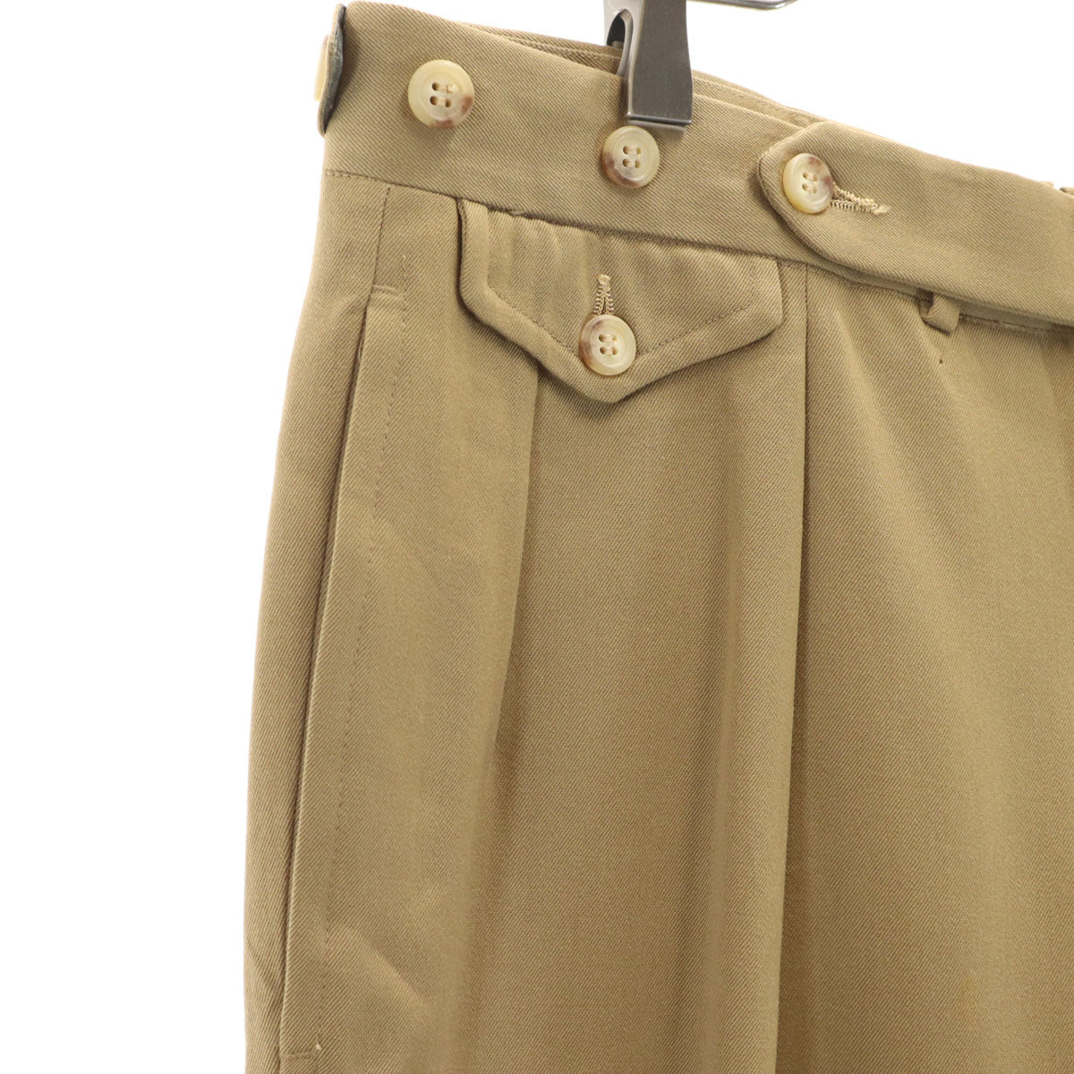 Polo by Ralph Lauren ポロバイラルフローレン 80s ヴィンテージ ロケットタロン スラックスパンツ ブラウン系 メンズ