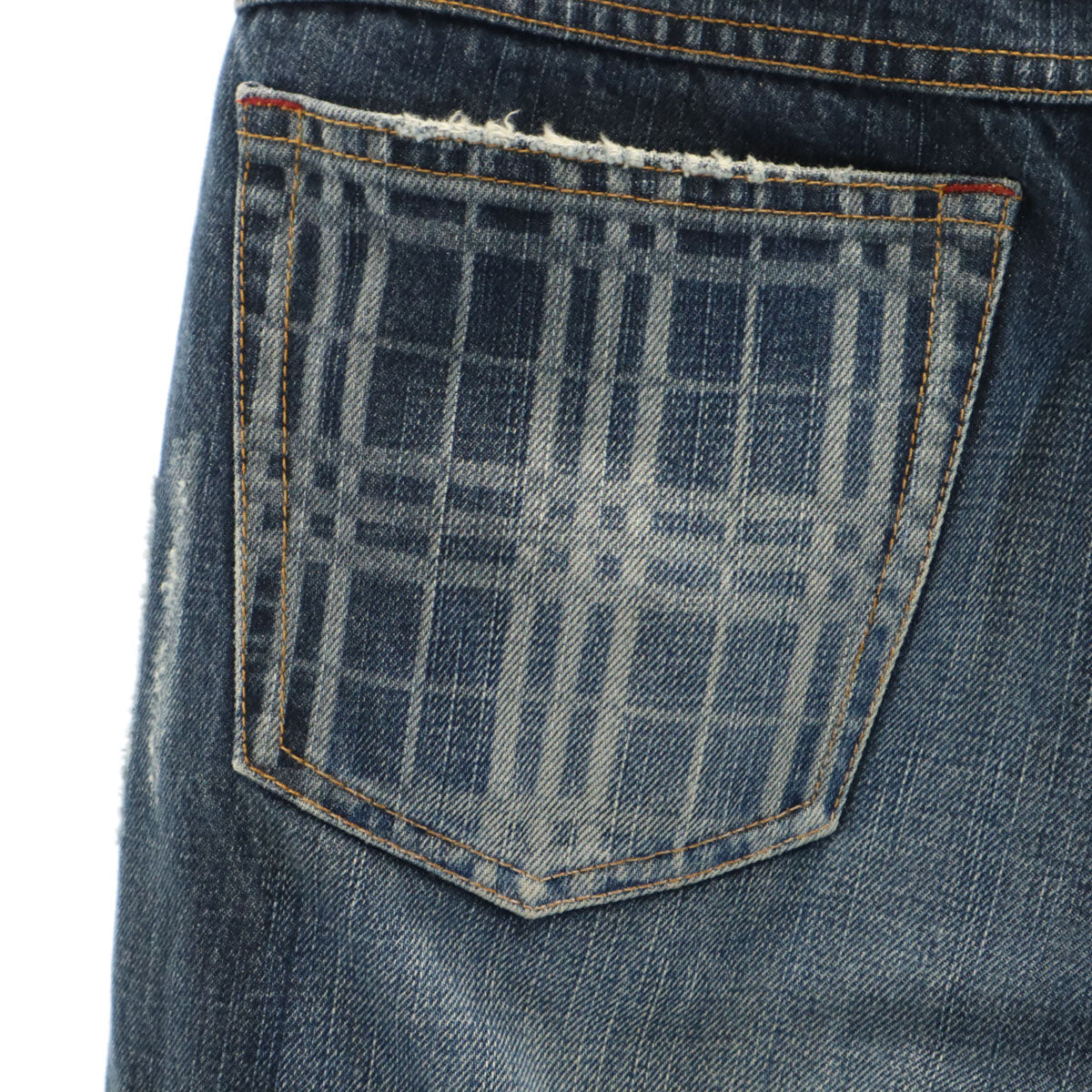 BURBERRY BLACK LABEL バーバリーブラックレーベル デニムパンツ 79 インディゴブルー 三陽商会 ジーンズ メンズ