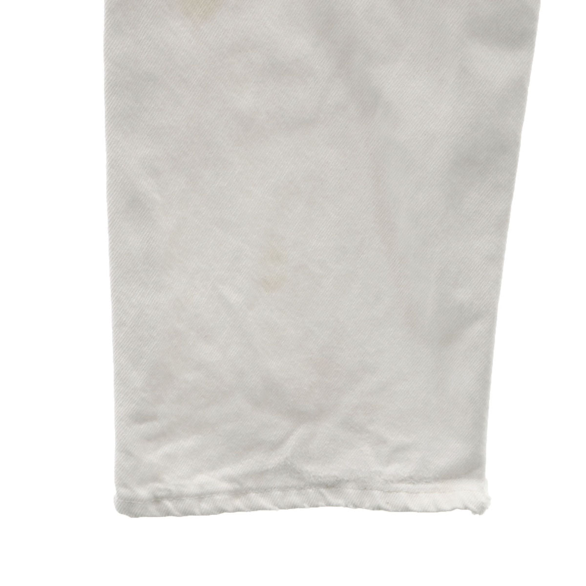 Levi's リーバイス 80s USA製 オールド ストレートデニムパンツ W30 白 ジーンズ ボタンフライ メンズ