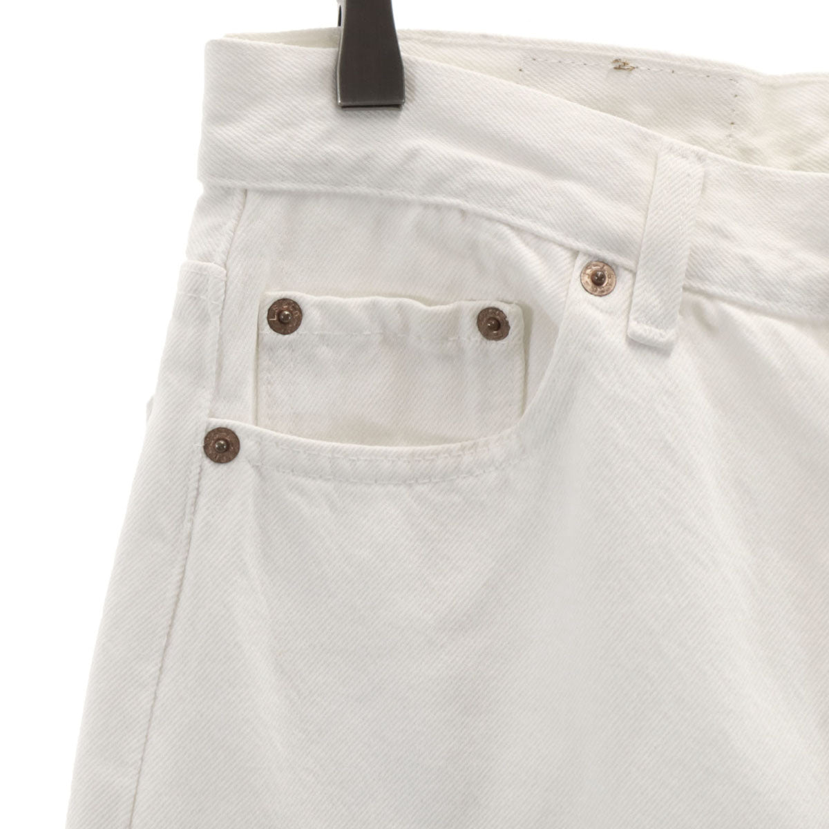 Levi's リーバイス 80s USA製 オールド ストレートデニムパンツ W30 白 ジーンズ ボタンフライ メンズ
