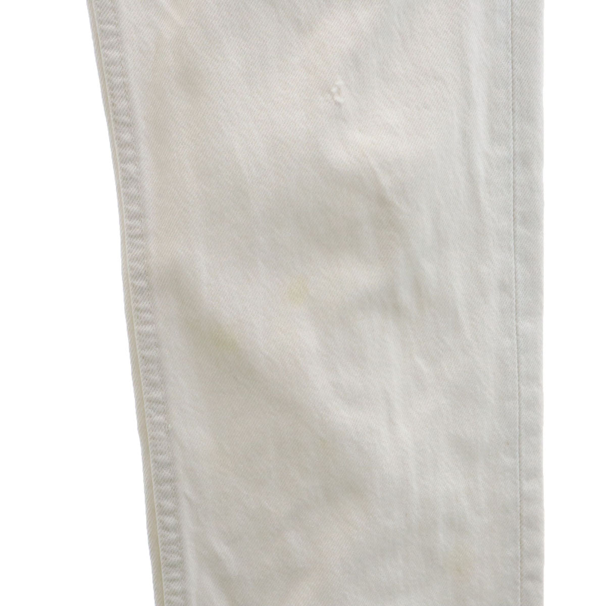 Levi's リーバイス 80s USA製 オールド ストレートデニムパンツ W30 白 ジーンズ ボタンフライ メンズ