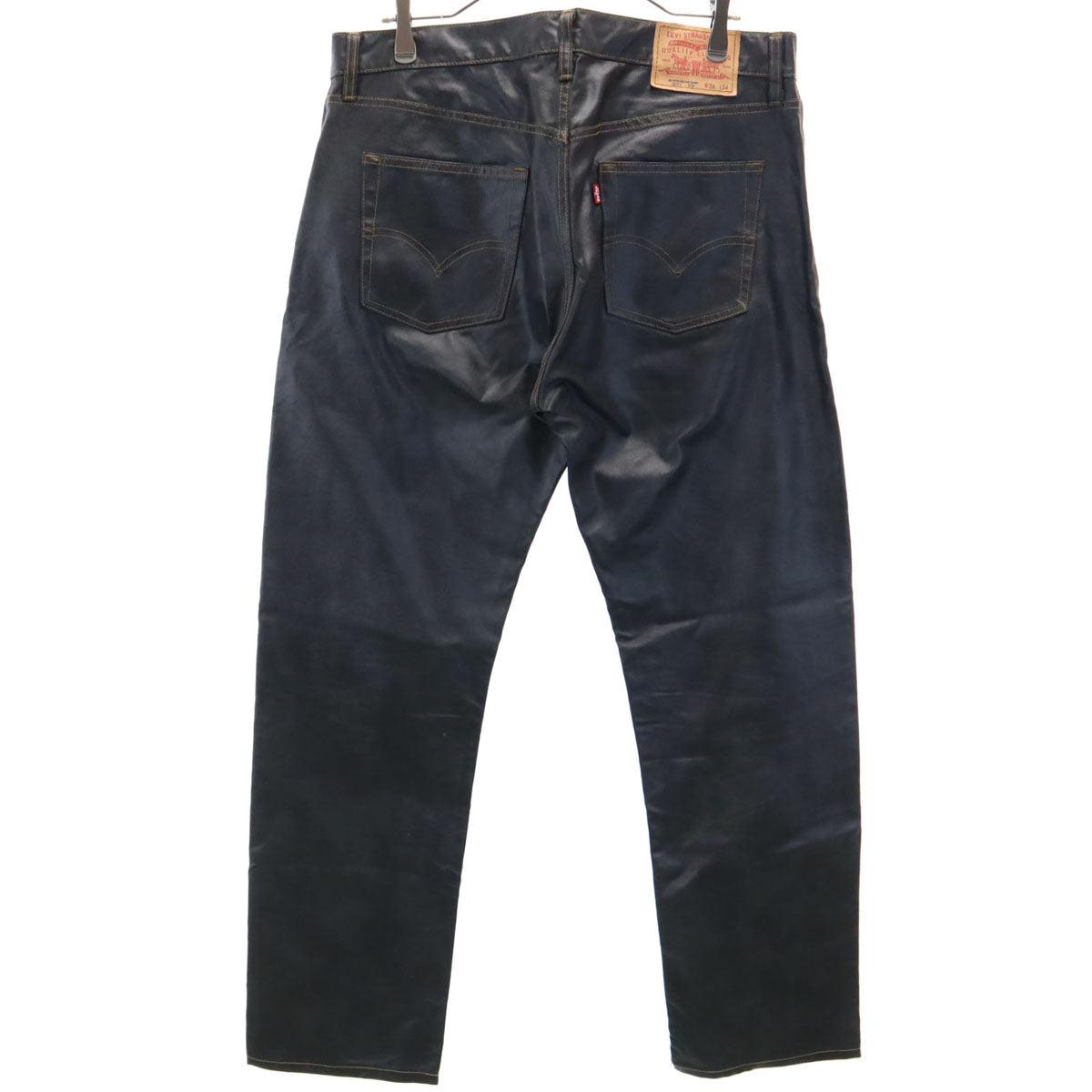 Levi's リーバイス 505-03 コーティング パンツ W36 黒 メンズ