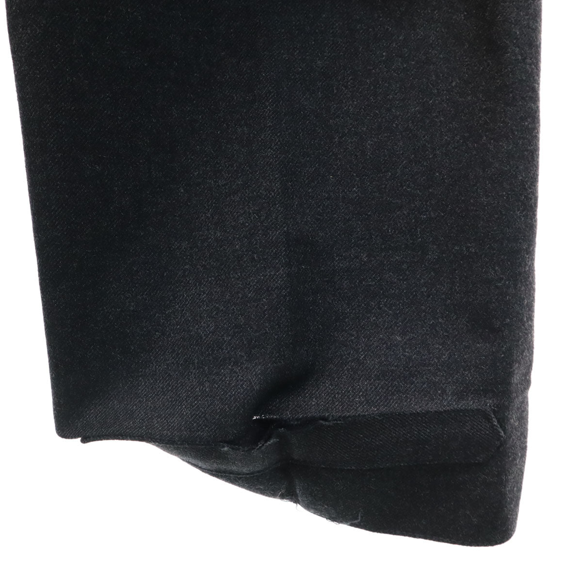 YVES SAINT LAURENT イヴサンローラン 80s 90s ウール オールド スラックスパンツ 80 チャコールグレー メンズ